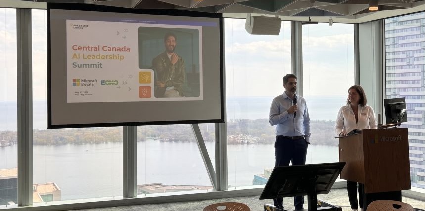 Central Canada AI Leadership Summit at Microsoft Canada HQ